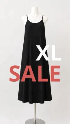 プリーツキャミワンピースXL