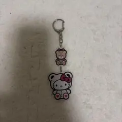 헬로 키티 아크릴 키 체인