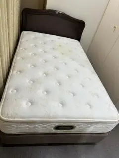 【訳あり】シモンズ セミダブルベッド　SIMMONS