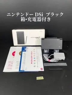 ニンテンドーDSi ブラック 箱・充電器付き