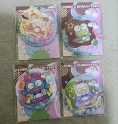 サンリオキャラクターズ缶ミラー 4枚セット☆プロフ必読