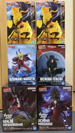 NARUTO 疾風伝 フィギュア6個