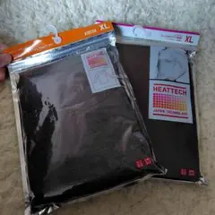 HEATTECH XL タートル(長袖) ・Uネック(八分袖) 各1枚