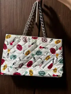 MARY QUANT バッグ リップ柄