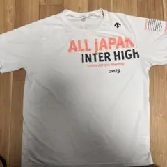 ALL JAPAN INTER HIGH 2023 シャツ