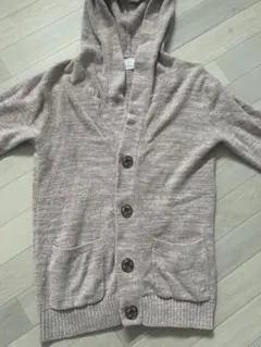 rady レディ フード付きベージュカーディガン