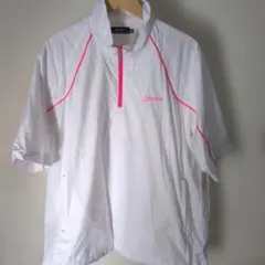 SRIXON スリクソン ハーフジップ 半袖ジャケットメンズ Lサイズ