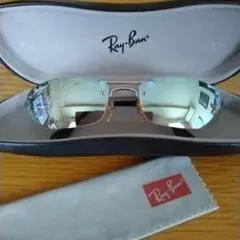 Ray-Ban/ミラーレンズ ブルーグリーン サングラス