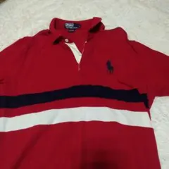 週末値下 Polo by Ralph Lauren 赤 L ポロシャツ