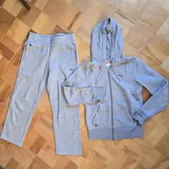 Puma グレー ジャージ上下セット Mサイズ　裏起毛