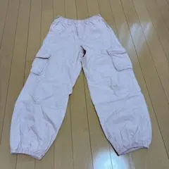 H&M ピンク カーゴパンツ 140cm