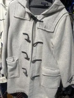 グレー ダッフルコート フード付き　urban research