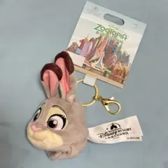 新品】上海ディズニー ズートピア ニック ぬいぐるみキーホルダー 旧