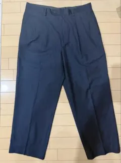00s GIORGIO ARMANI ウール ワイド　ツータック　スラックス