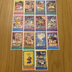 【C】映画クレヨンしんちゃん　デコステッカー　シール　まとめ売り　14種