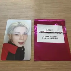 ATEEZ BAD タワレコ渋谷 ラッキーロト ラキロト トレカ ヨサン - メルカリ