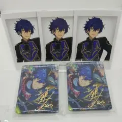 あんスタ【漣ジュン】 10周年展示会購入特典3枚 ＆アニカフェ コロッタ2個