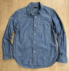 【希少】DE-NA-LI デナリ シャンブレーシャツ メンズ　M