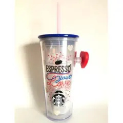 スターバックス 香港 バレンタイン コールドカップ タンブラー ハート 海外