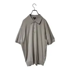 新品未使用　UNIQLO ウォッシャブルニットポロセーター　半袖　XLサイズのサムネイル