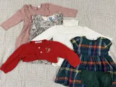 ベビー服　女の子　５点セット 80cm h&m GAPバースデイ
