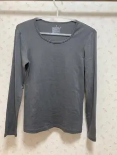 無印良品　クルーネック長袖　カットソー　サイズМ