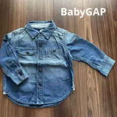 BabyGAP 長袖デニムシャツ　サイズ18-24months