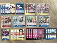 【ワンピカ】ボア・ハンコック 九蛇海賊団 アマゾン・リリー パーツ SR5枚入り