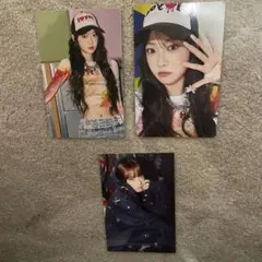 HONG EUNCHAE DIFFERENTランダムトレカ ステッカー3枚セット