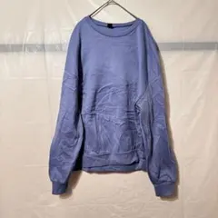 限定品✨️ SHEIN ライトブルー 【XL】 トレーナー 長袖 秋服 冬服のサムネイル