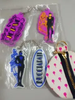 ジョジョの奇妙な冒険 一番くじ ラバーチャームセット　ジョルノ　ブチャラティ