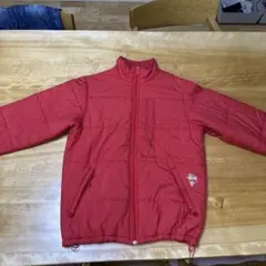 STUSSY ダウンジャケット レッド Mサイズ