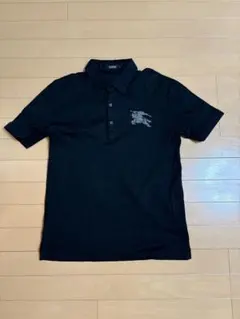 BURBERRY BLACK LABEL ポロシャツ ブラック サイズ3のサムネイル