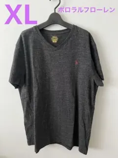 ポロ ラルフローレン Tシャツ ワンポイント 半袖 ダークグレー XL