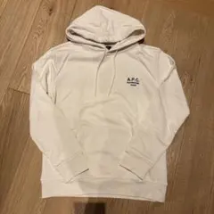 試着のみ　A.P.C. オフホワイト　パーカー　スウェット　Sのサムネイル