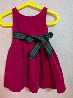 Ralph Lauren コーデュロイワンピ12m とチェック柄24mワンピ