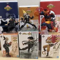 値下げ　僕のヒーローアカデミア　一番くじ　突入　フィギュア セット