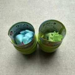 チョコエッグ ポケットモンスター 旅立ちの3匹 ワニノコ、チコリータ セット