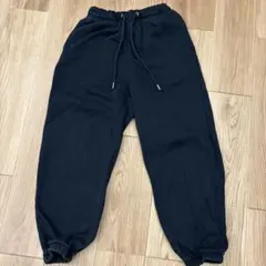 GU スウェットパンツ 黒 Sサイズ