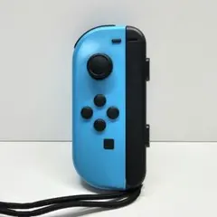 【純正品】Joy-Con ジョイコン　ネオンブルー　L　左　ストラップ付き