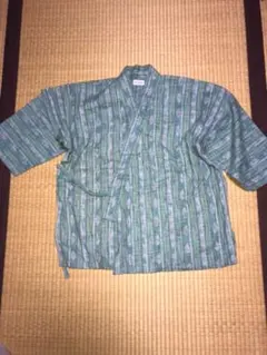 創作作務衣　綿紬