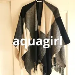 aquagirl ポンチョ・ケープコート　ストール