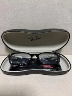 Ray-Ban ブラック スクエア型メガネ