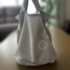 正絹　着物リメイクエコバッグ　ハンドメイド