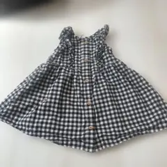 ギンガムワンピース