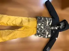 子ども用スキーウェアセット（迷彩柄）
