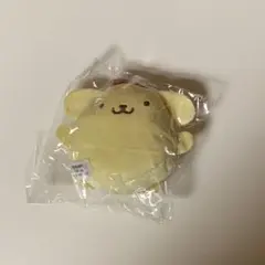 ポムポムプリン　ガチャガチャ　もちもちぬいぐるみボールチェーン　ふわふわポーズ