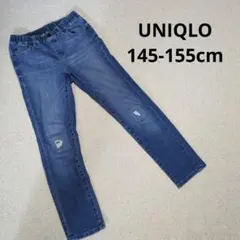 UNIQLO ダメージデニムパンツ 145-155cm