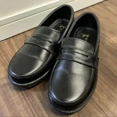 ブラック フォーマルシューズ　ローファー　21.5cm 入学　卒業　子供