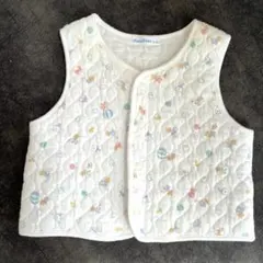 ファミリア　ベビー　ベスト　キルティング